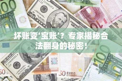 武汉坏账变‘宝账’？专家揭秘合法翻身的秘密！