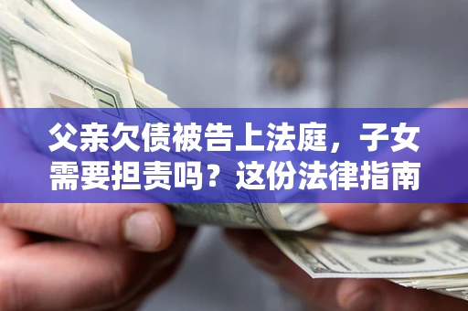 武汉父亲欠债被告上法庭，子女需要担责吗？这份法律指南必须看完