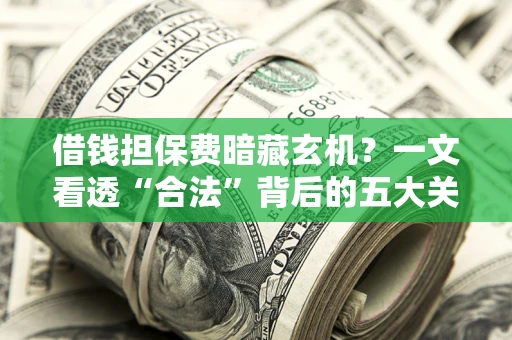 武汉借钱担保费暗藏玄机？一文看透“合法”背后的五大关键陷阱
