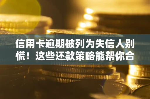 武汉信用卡逾期被列为失信人别慌！这些还款策略能帮你合法止损