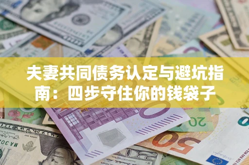 武汉夫妻共同债务认定与避坑指南：四步守住你的钱袋子