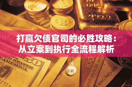 武汉打赢欠债官司的必胜攻略：从立案到执行全流程解析