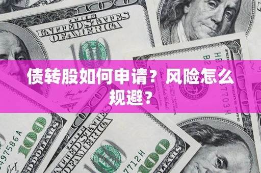 武汉债转股如何申请？风险怎么规避？
