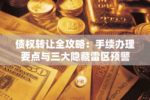 武汉债权转让全攻略：手续办理要点与三大隐藏雷区预警